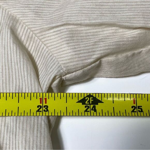 Bit & Bridle 100% Cotton Lightweight Striped Peasant Tunic Top Women's Size 1X - Picture 7 of 16